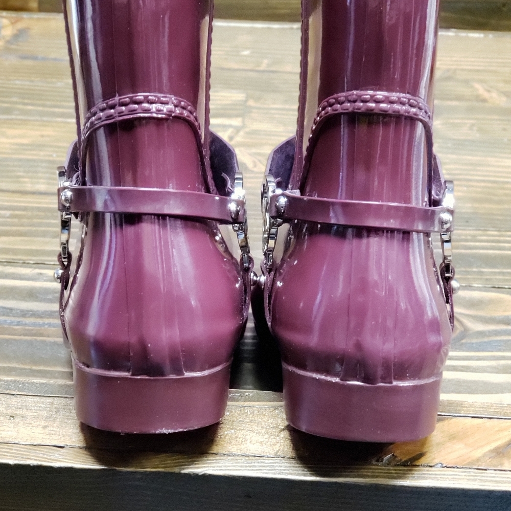 Michael Kors Rain Boots Size 7 - Picture 7 of 8